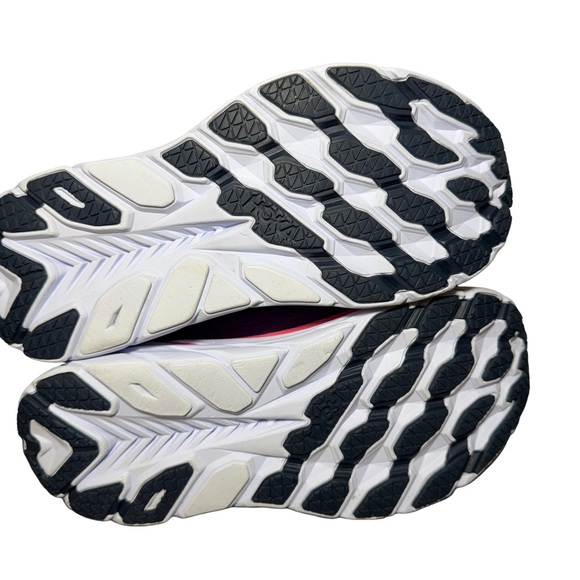 Hoka Women's Clifton 8 Pink and Purple Athletic Shoes size 6.5 B - Picture 6 of 8